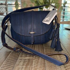 NWT, Splendid navy/ denim crossbody .